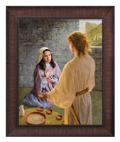 Framed Print Classic Wood Annunciation (Bladholm)