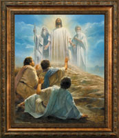 Framed Print Patine Bronze Transfiguration (Hunt)