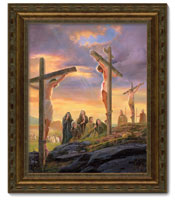 Framed Print Patina Bronze Good Friday (Papp)