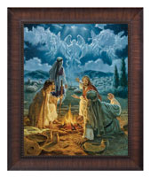 Framed Print Classic Wood Shepherds Quake (Gauthier)