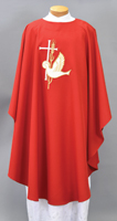 Red Chasuble