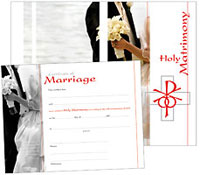 LSB Marriage Certificates (Pack of 10)