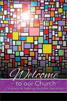 Welcome Folder: Welcome to Our Church (Pack of 12)