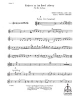 Rejoice in the Lord Alway / The Bell Anthem (Violin 2)