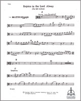 Rejoice in the Lord Alway / The Bell Anthem (Viola)