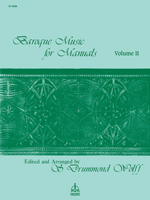 Baroque Music for Manuals, Vol. II