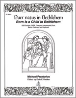 Born Is a Child in Bethlehem / Puer natus in Bethlehem (Full Score)