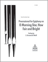 Processional for Epiphany on "O Morning Star, How Fair and Bright"