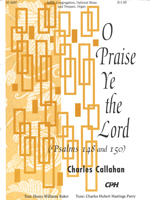O Praise Ye the Lord (Full Score)
