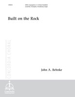 Built on the Rock (Full Score) (Behnke)