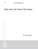 Holy God, We Praise Thy Name (Full Score)
