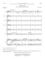 Psalm 96 (Full Score)