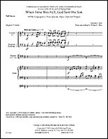 When Time Was Full God Sent His Son (Full Score)