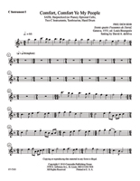 Comfort, Comfort Ye My People (Instrumental Parts) - Downloadable