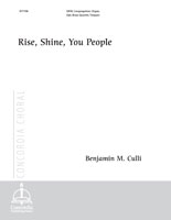 Rise, Shine, You People (Full Score)