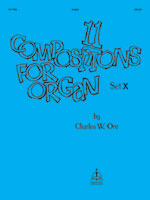 Eleven Compositions for Organ, Set X