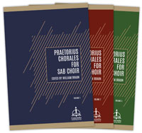 Praetorius Chorales for SAB Choir, Set of Three Volumes