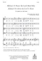 Alleluia! For Christ the Lord Is Risen / Alleluia! O Praise the Lord Most Holy (Bach/Thomas)