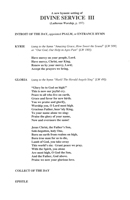 Lutheran Worship: Divine Service III, New Hymnic Setting (Pack of 50)
