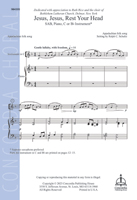 Jesus, Jesus, Rest Your Head - Downloadable