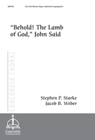 “Behold! The Lamb of God,” John Said - Downloadable