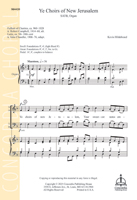 Ye Choirs of New Jerusalem
