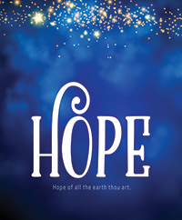 Premium Advent Bulletin: Hope (Pack of 50)