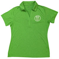 KFUO Lutheran Ladies Green Polo