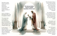 The Annunciation and St. Joseph, Guardian of Our Lord Bulletin Insert 