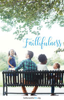 Faithfulness - A Father's Day Bulletin Insert