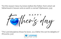 God Bless Fathers – 2025 Father’s Day Bulletin Insert 