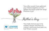 God Bless Mothers – 2025 Mother’s Day Bulletin Insert 