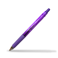 Ballpoint Pen, Purple (Pack of 10)