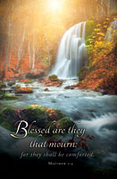 Standard Funeral Bulletin: Blessed Are They that Mourn