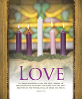 Premium Advent Bulletin: Love