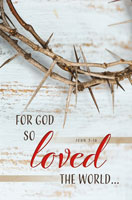 Standard Good Friday Bulletin: For God So Loved the World