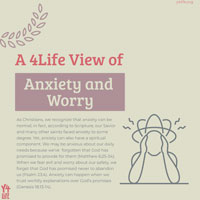 A 4Life View of Anxiety and Worry 