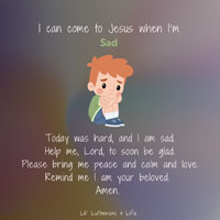 Lil’ Lutherans 4 Life – I Can Come to Jesus When I’m Sad 
