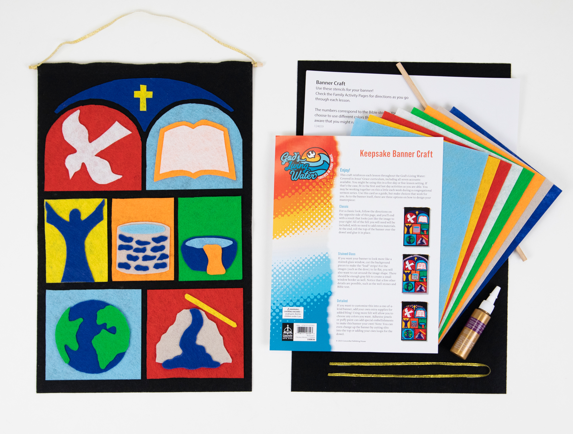 God&rsquo;s Living Water: Keepsake Banner Craft - Concordia Publishing House