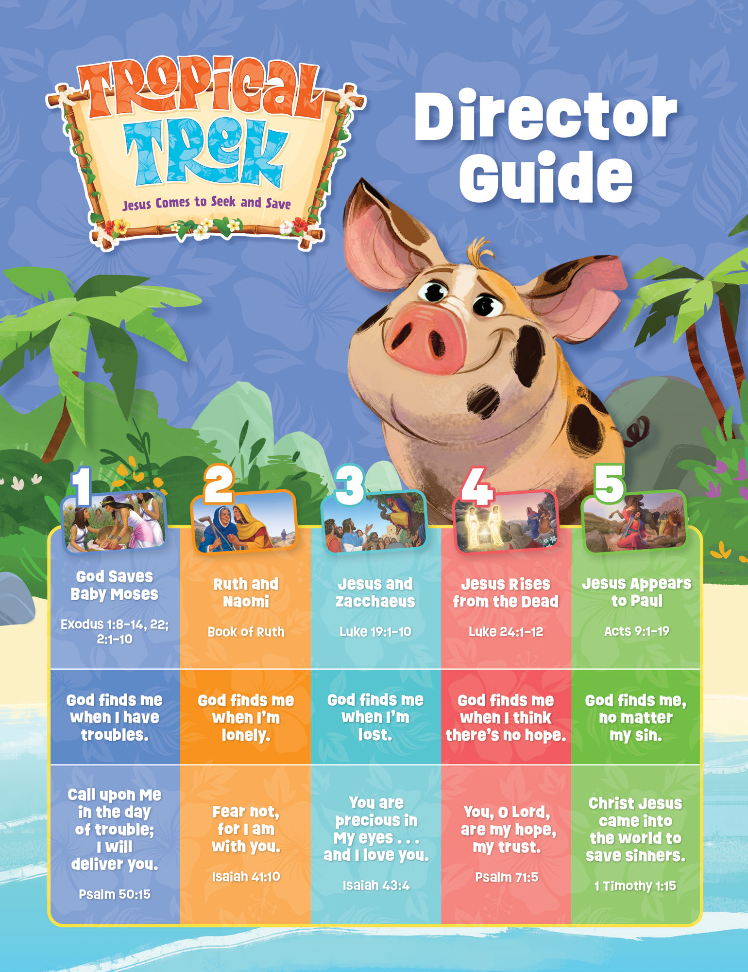 Director Guide - Tropical Trek VBS 2026 - Concordia Publishing House