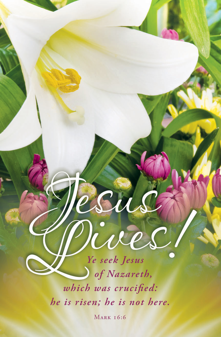Standard Easter Bulletin Jesus Lives Concordia Publishing House