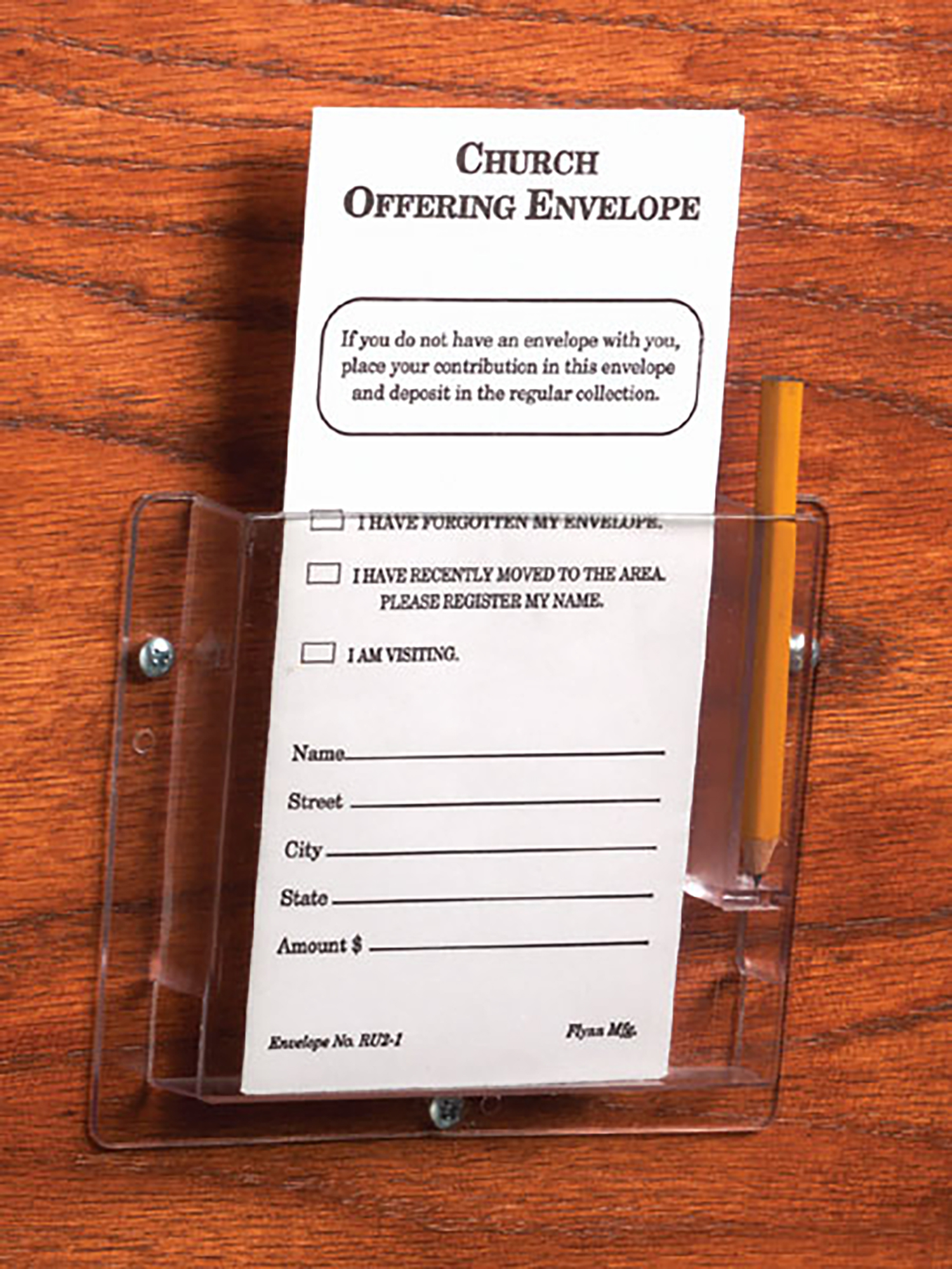 Card and Pencil Holder (Box of 25) Concordia Publishing House