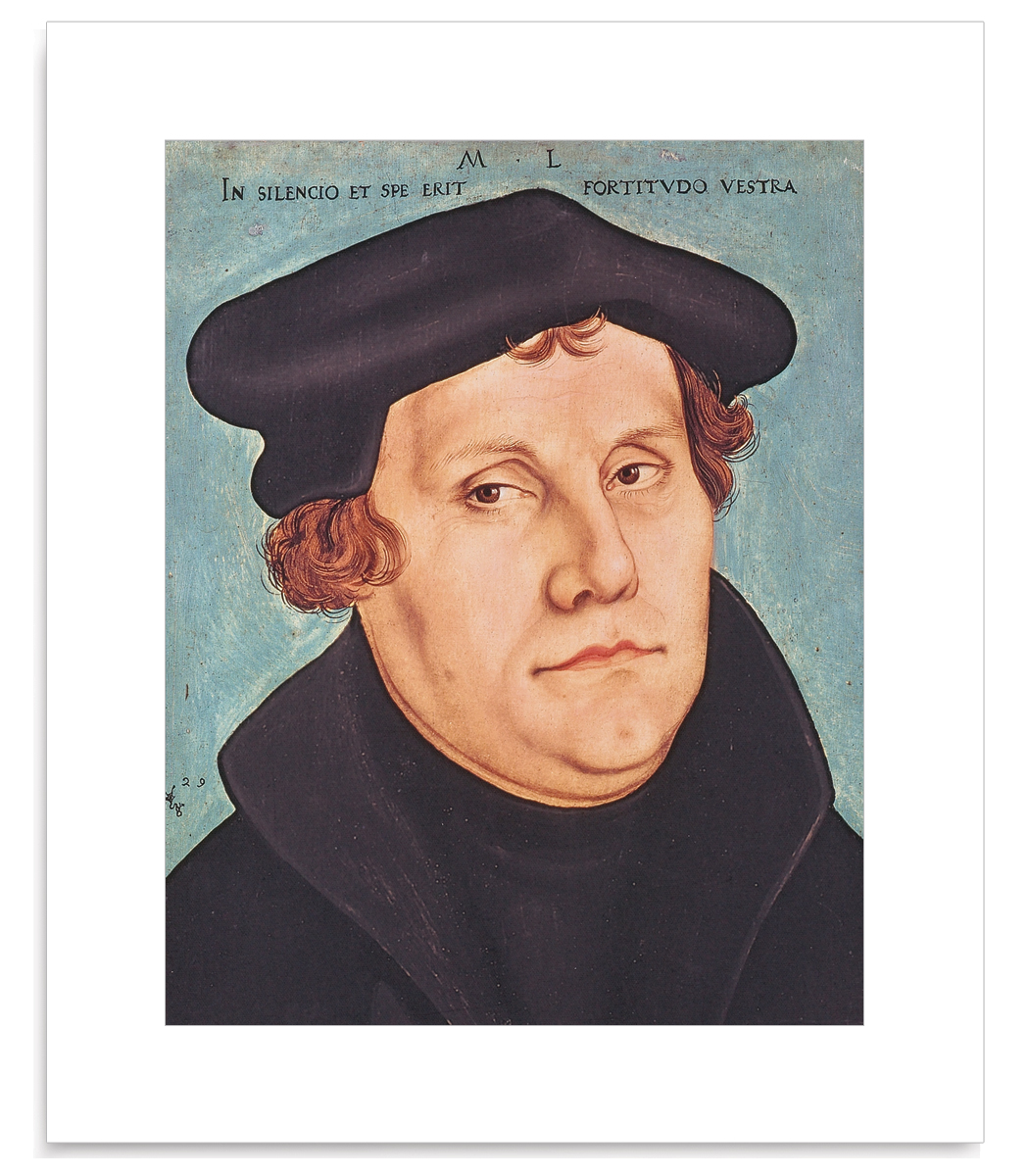 Martin Luther Poster, 14" x 18" - Concordia Publishing House