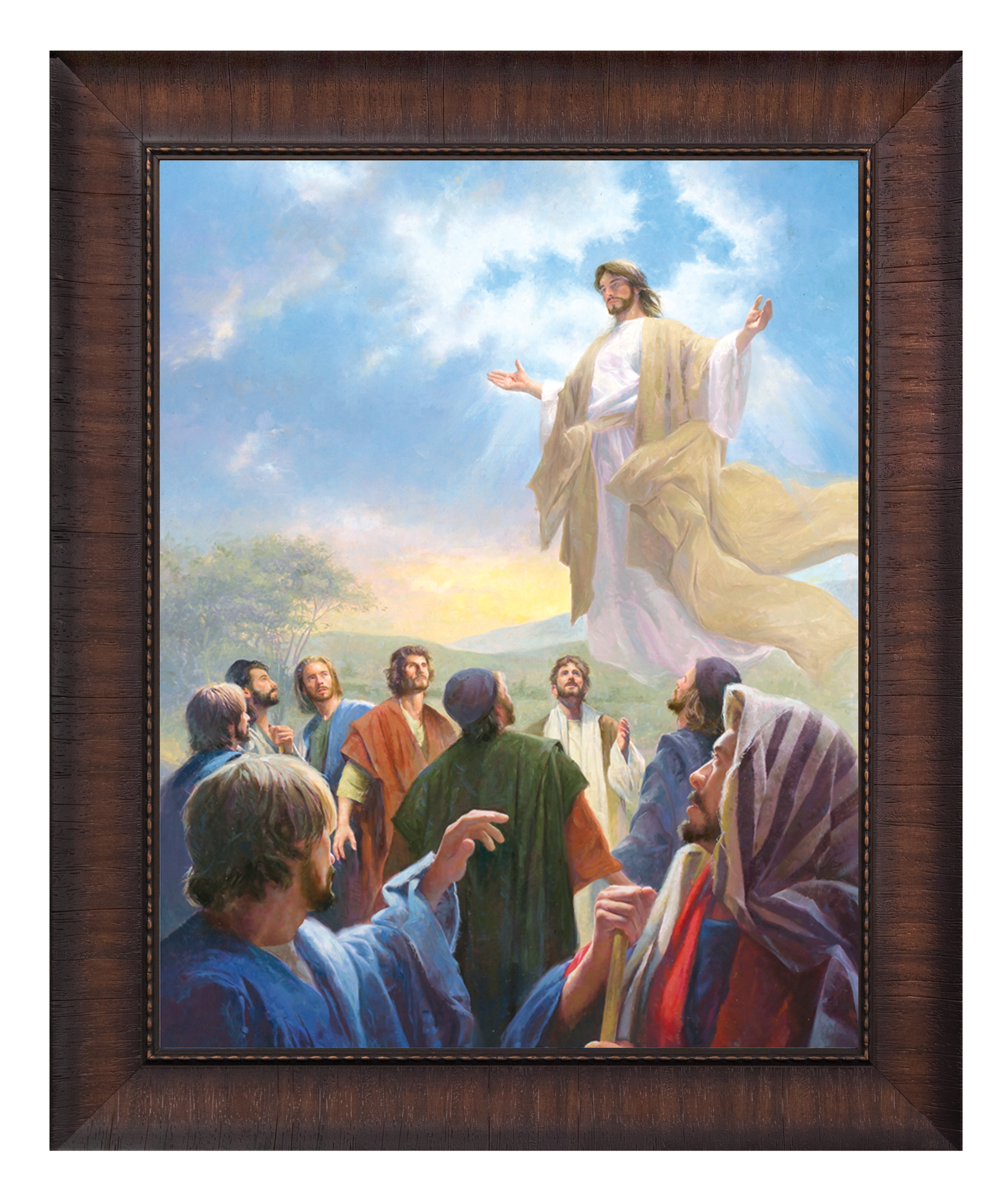 37冊 Framed Print Classic Wood Ascension (Papp) - Concordia Publishing