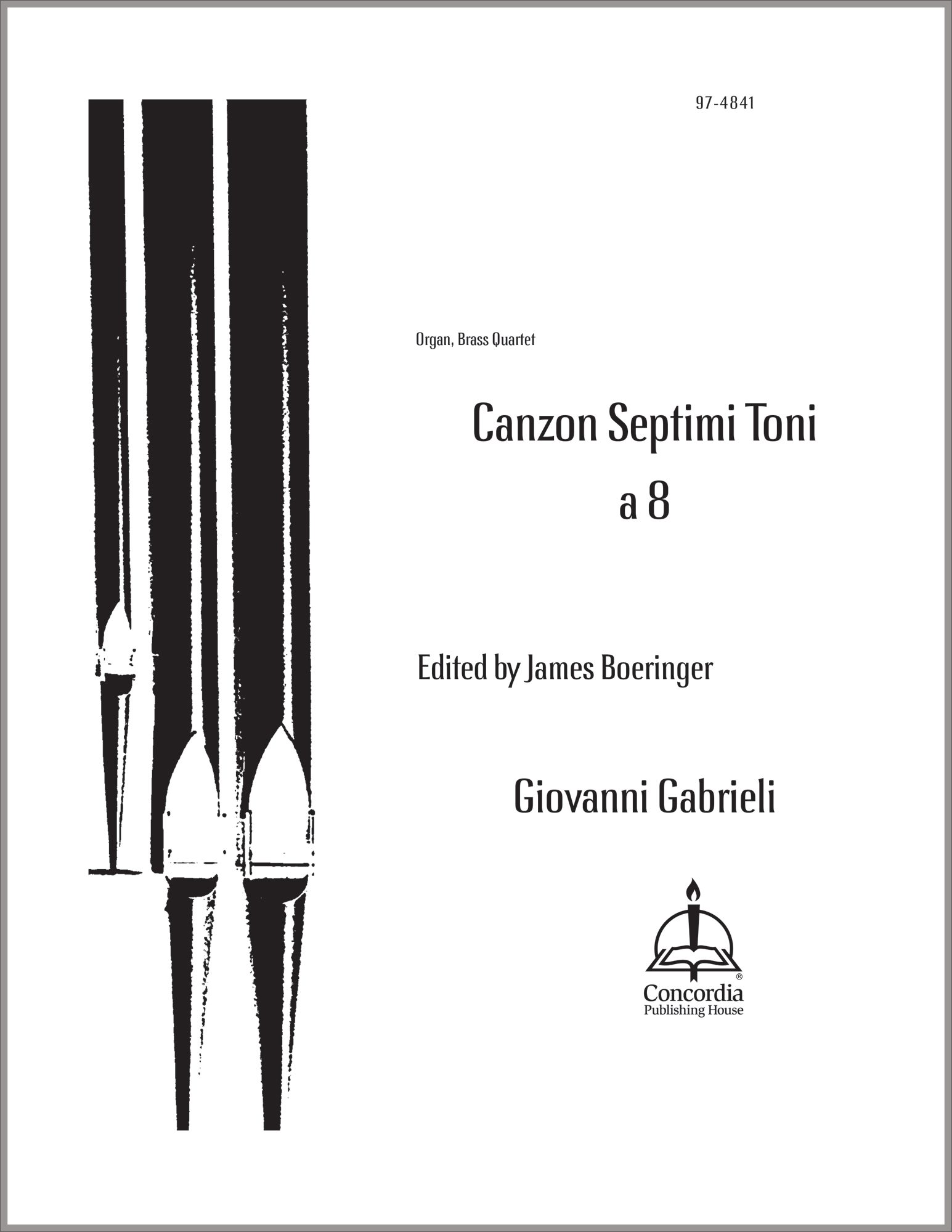 CANZON SEPTIMI TONI A 8 (P) - Concordia Publishing House