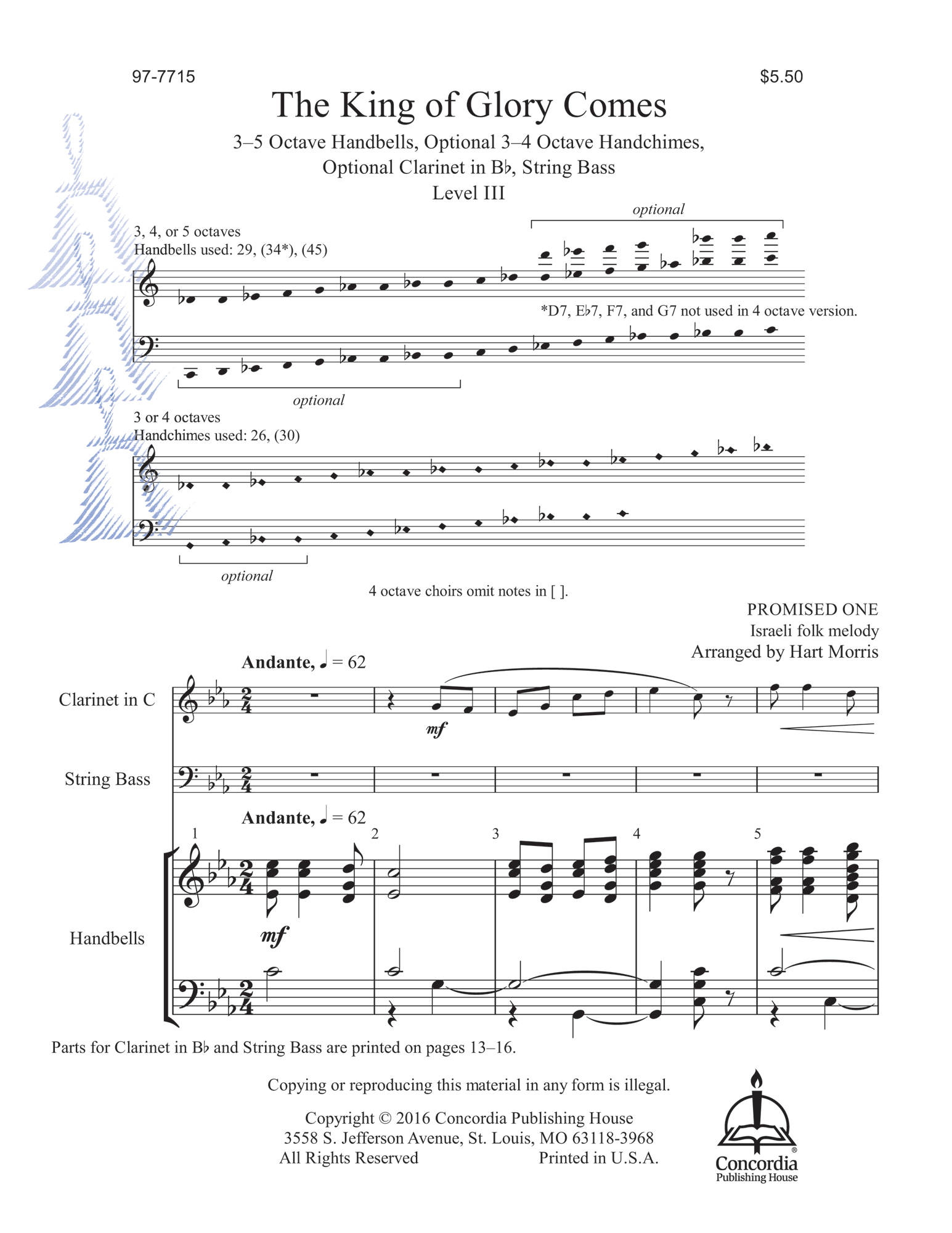 The King of Glory Comes Concordia Publishing House