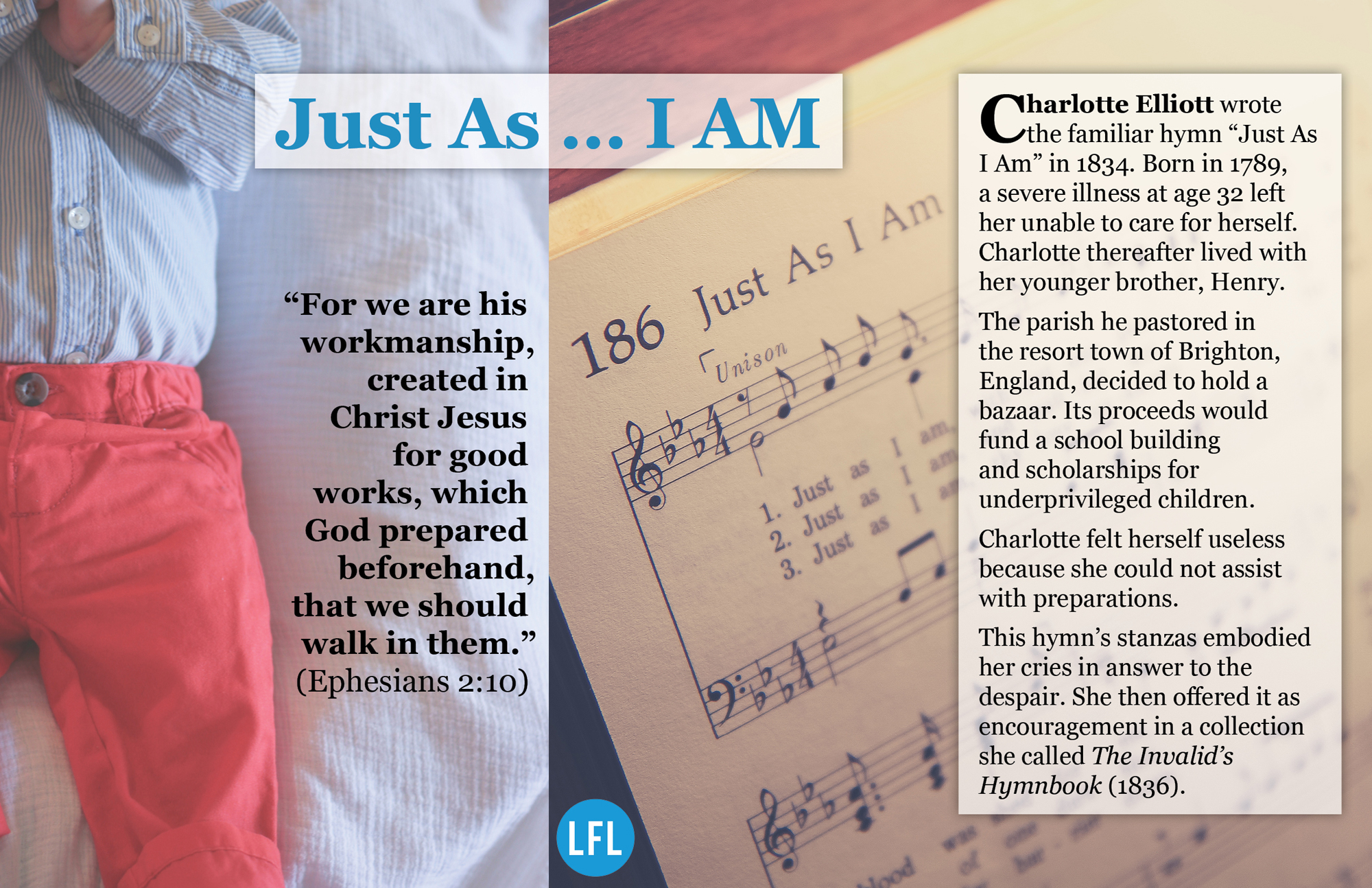 Just As … I Am Life Sunday 2025 Bulletin Insert Concordia