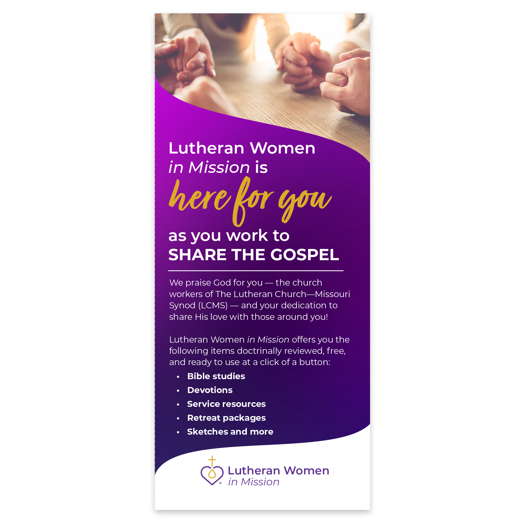 Church Workers In Mission Brochure (Pack of 50) LWML Store
