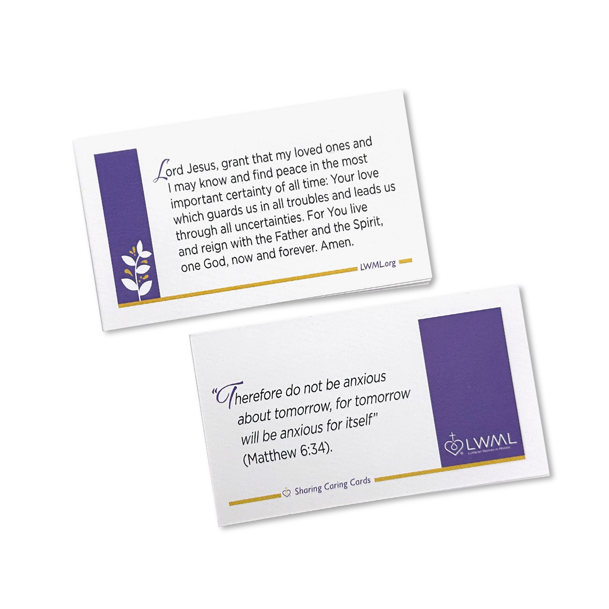 Sharing and Caring Cards (Set of 24) LWML Store