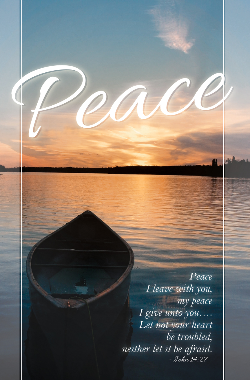 Standard Funeral Bulletin Peace Concordia Publishing House